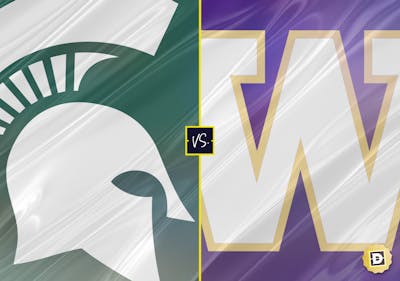 CFB Best Bets, Picks and Analysis For Michigan State vs. Washington on September 17, 2022