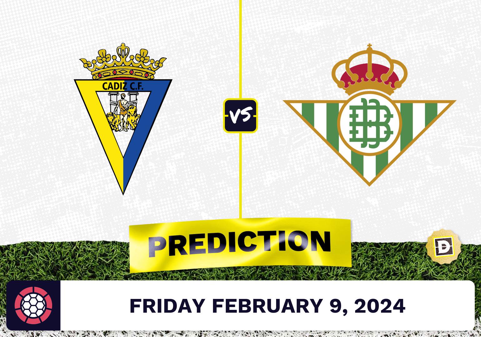 Cadiz Vs. Real Betis Prediction, Odds, La Liga Picks [2/9/2024]