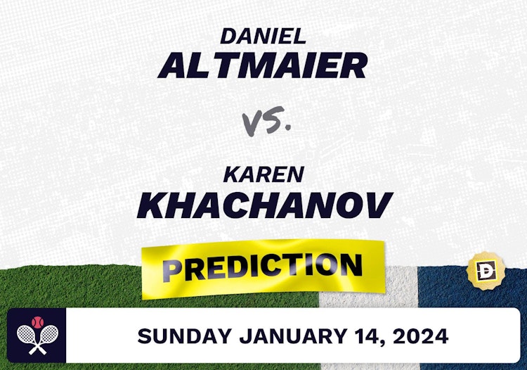 Daniel Altmaier vs. Karen Khachanov Prediction, Odds, Picks Australian Open 2024