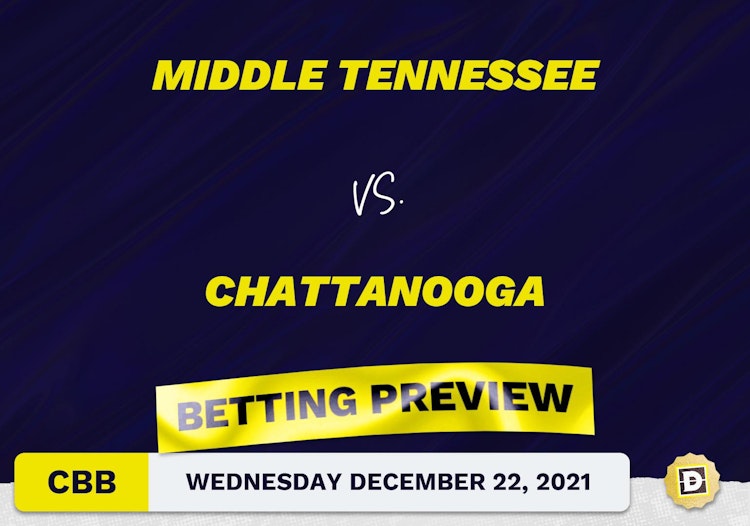 Middle Tennessee vs. Chattanooga CBB Predictions and Odds - Dec 22, 2021