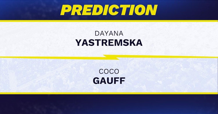 Dayana Yastremska vs Coco Gauff Tennis Prediction.