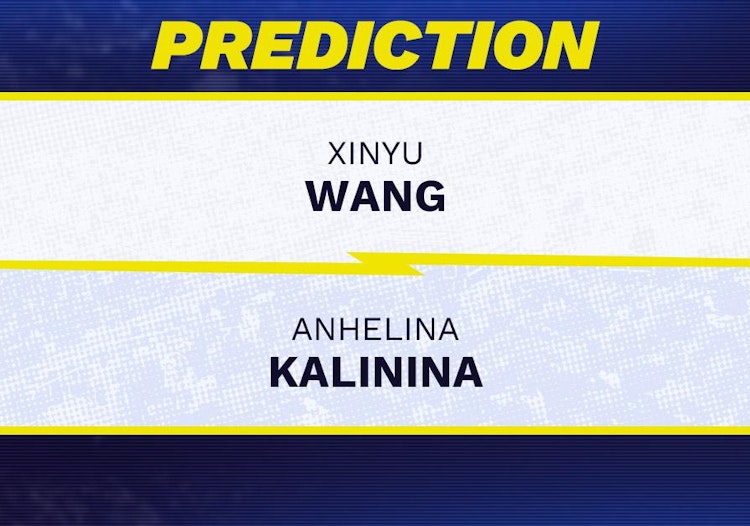 Xinyu Wang vs Anhelina Kalinina Tennis Prediction.