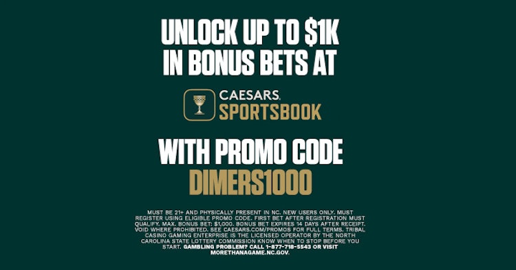 Caesars Sportsbook, Promo Code, DIMERS1000, Caesars, MNF, Monday Night Football, NFL, Week 2