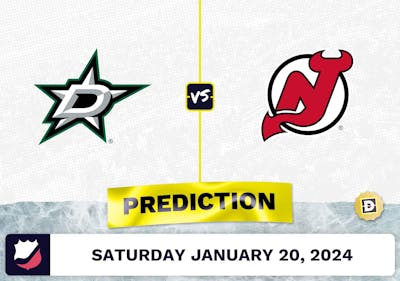 Dallas Stars vs. New Jersey Devils Prediction, Odds, NHL Picks [1/20/2024]