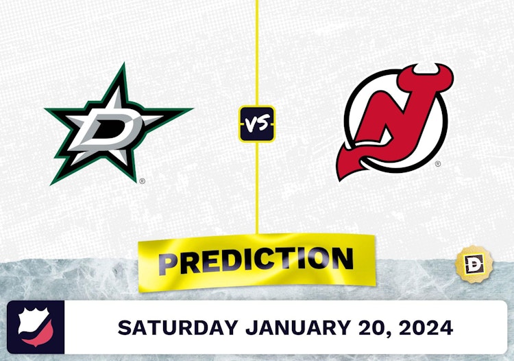 Dallas Stars vs. New Jersey Devils Prediction, Odds, NHL Picks [1/20/2024]