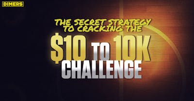 How to win the $10 to $10k sports betting challenge: The strategy to double your chances of winning