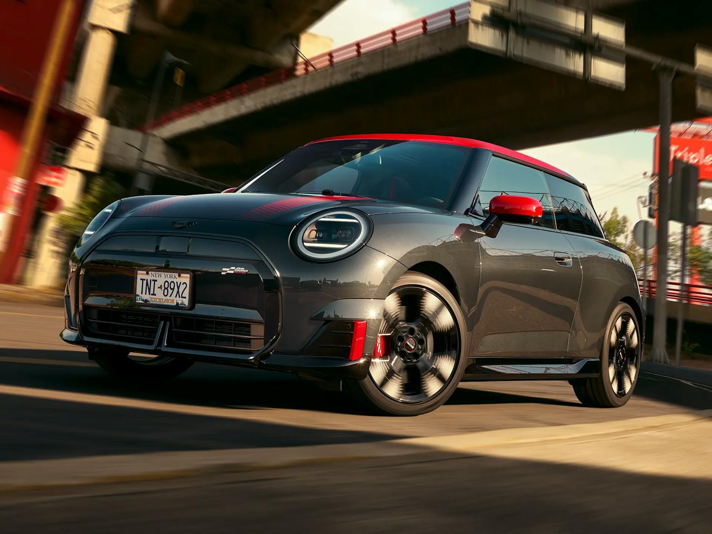 Ein MINI Cooper John Cooper Works
