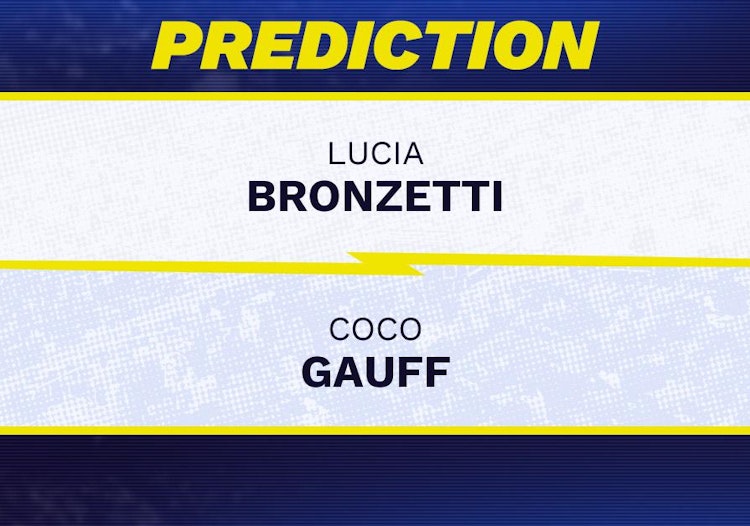 Lucia Bronzetti vs Coco Gauff Tennis Prediction.