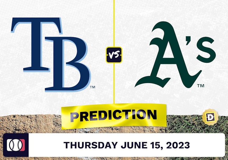 Rays vs. Athletics Prediction for MLB Thursday [6/15/2023]