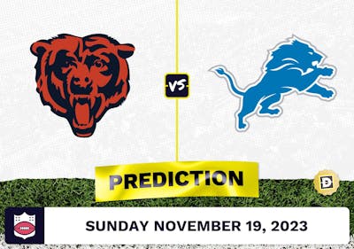 Bears vs. Lions Prediction, Week 11 Odds, NFL Player Props [2023]
