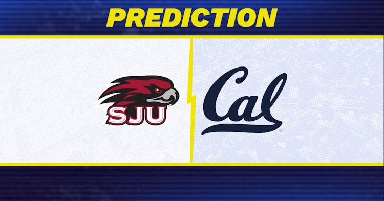 Saint Joseph's (PA)-California Predictions and Game Preview.