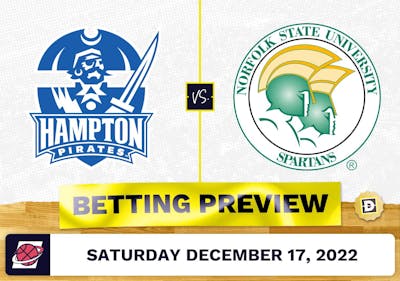 Hampton vs. Norfolk State CBB Prediction and Odds - Dec 17, 2022