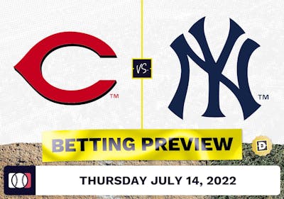 Reds vs. Yankees Prediction and Odds - Jul 14, 2022