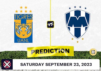 Tigres UANL vs. Monterrey Prediction and Odds - September 23, 2023