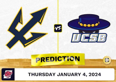 UC San Diego vs. UC Santa Barbara Prediction, Odds, College Basketball Picks  [1/4/2024]