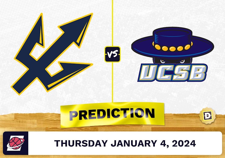 UC San Diego vs. UC Santa Barbara Prediction, Odds, College Basketball Picks  [1/4/2024]