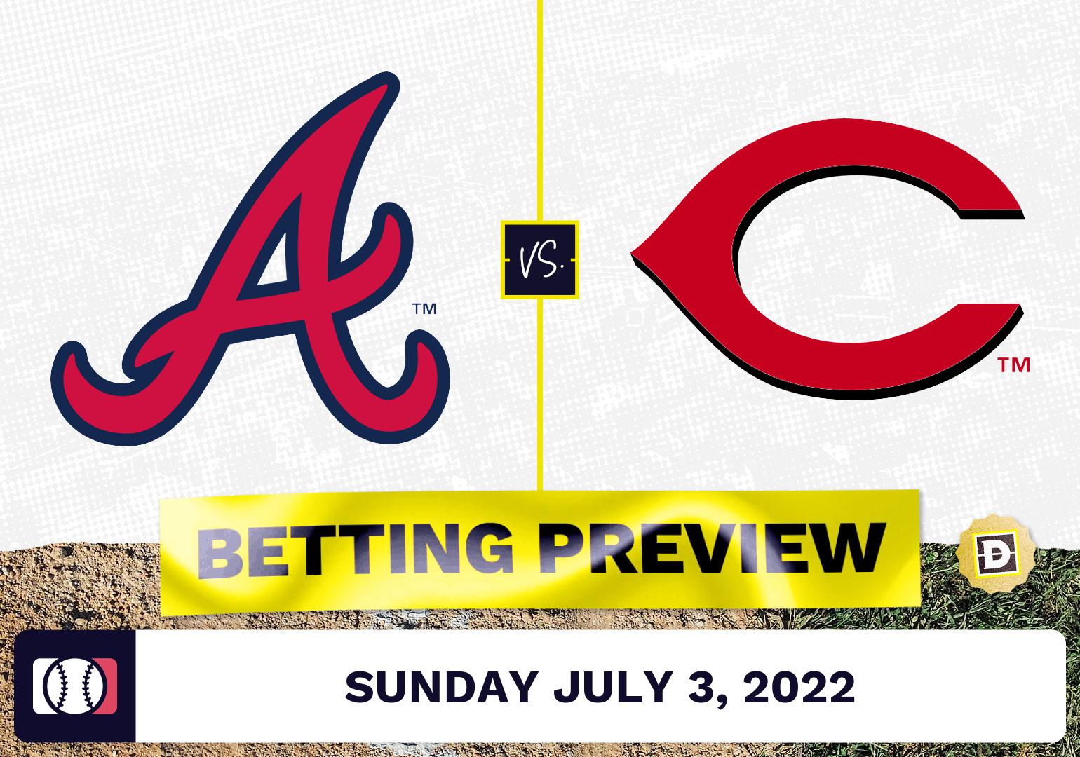 Braves vs. Reds Prediction and Odds - Jul 3, 2022