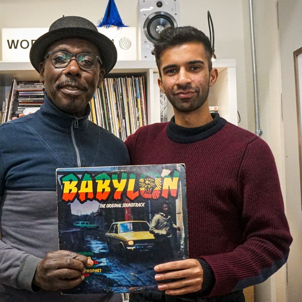 Haseeb Iqbal with Trevor Laird // 21-12-19