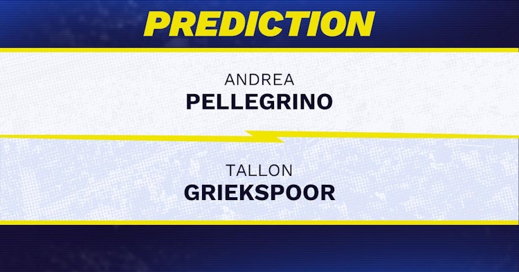 Andrea Pellegrino vs Tallon Griekspoor Tennis Prediction.