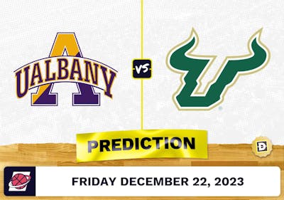 Albany vs. South Florida Prediction, Odds, College Basketball Picks  [12/22/2023]