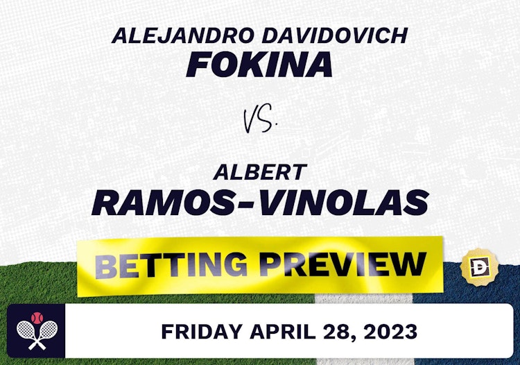 Alejandro Davidovich Fokina vs. Albert Ramos-Vinolas Predictions - Apr 28, 2023