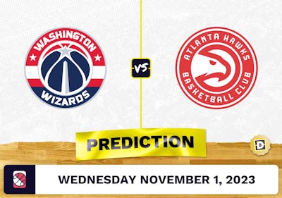 Wizards vs. Hawks Prediction and Odds - November 1, 2023