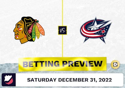 Blackhawks vs. Blue Jackets Prediction and Odds - Dec 31, 2022