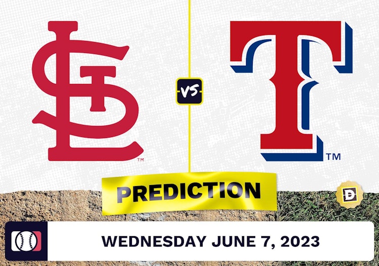 Cardinals vs. Rangers Prediction for MLB Wednesday [6/7/2023]