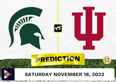 Michigan State vs. Indiana CFB Prediction and Odds - November 18, 2023