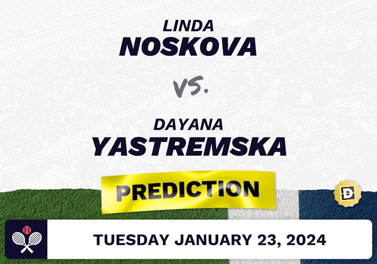 Linda Noskova vs. Dayana Yastremska Prediction, Odds, Picks for Australian Open 2024