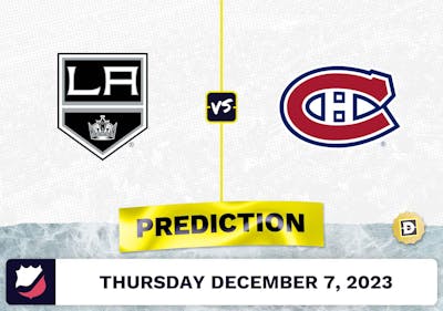 Los Angeles Kings vs. Montreal Canadiens Prediction and Odds - December 7, 2023