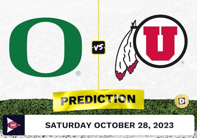 Oregon vs. Utah CFB Prediction and Odds - October 28, 2023