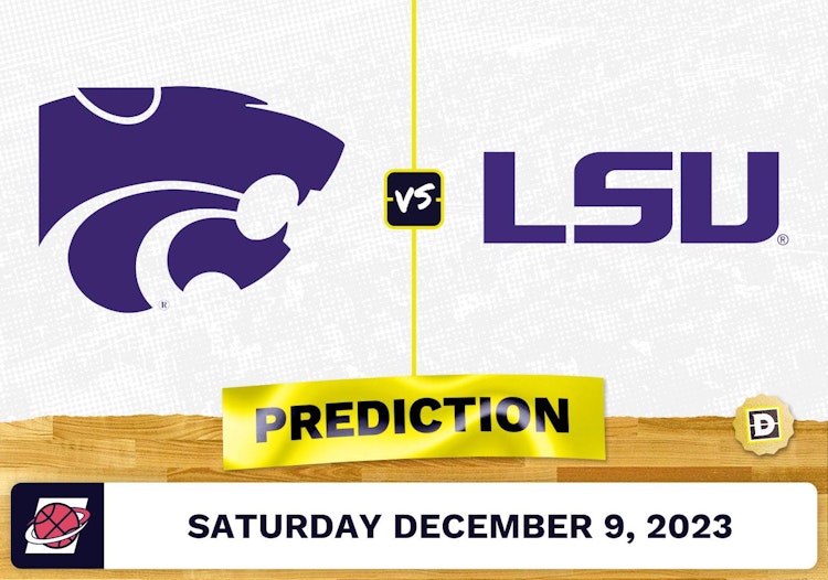 Kansas State vs. LSU Basketball Prediction - December 9, 2023