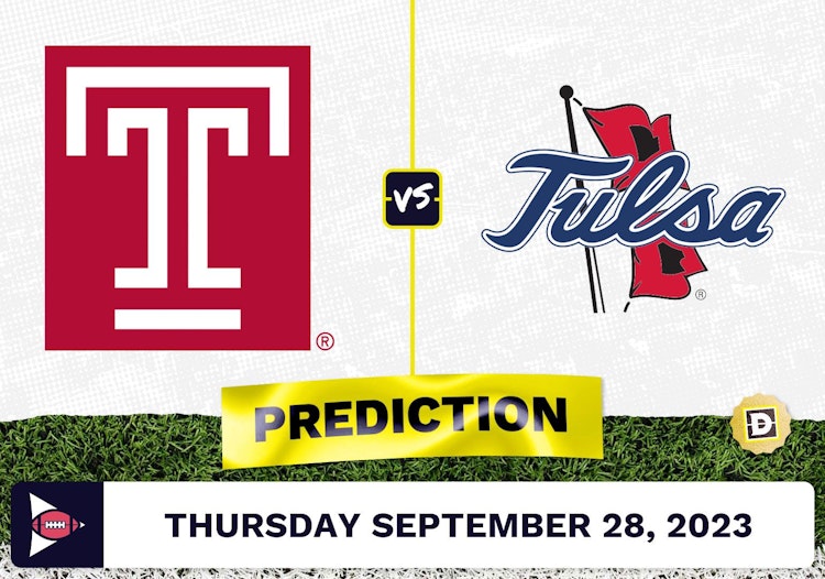 Temple vs. Tulsa CFB Prediction and Odds - September 28, 2023