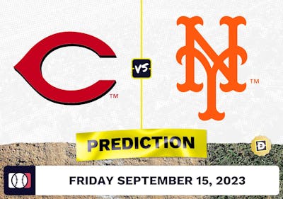 Reds vs. Mets Prediction for MLB Friday [9/15/2023]