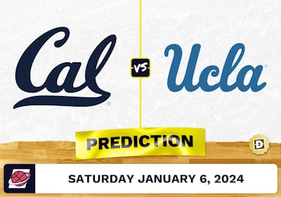 California vs. UCLA Prediction, Odds, College Basketball Picks  [1/6/2024]