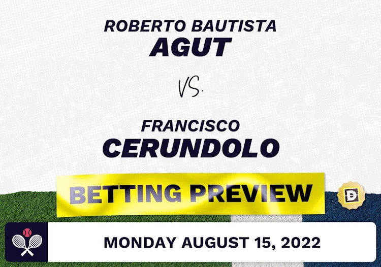 Roberto Bautista Agut vs. Francisco Cerundolo Predictions - Aug 15, 2022
