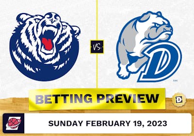 Belmont vs. Drake CBB Prediction and Odds - Feb 19, 2023