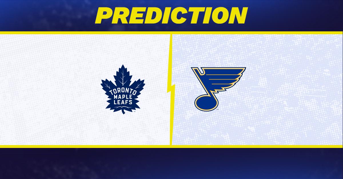 Maple Leafs vs. Blues prediction: St. Louis favored to win Saturday's NHL matchup [3/28/2026]
