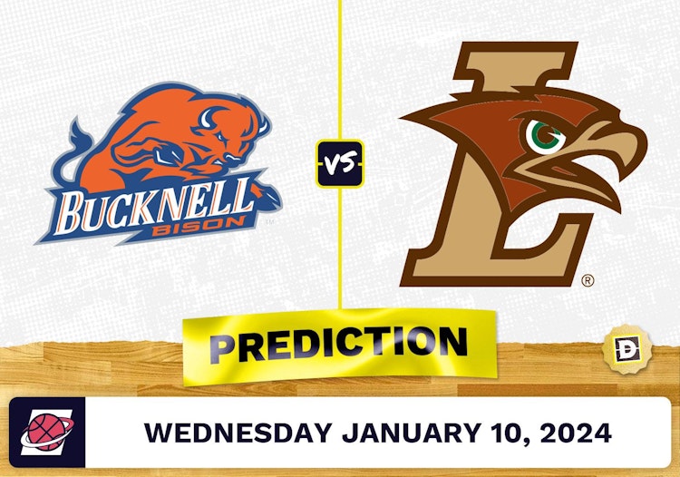 Bucknell vs. Lehigh Prediction, Odds, College Basketball Picks  [1/10/2024]