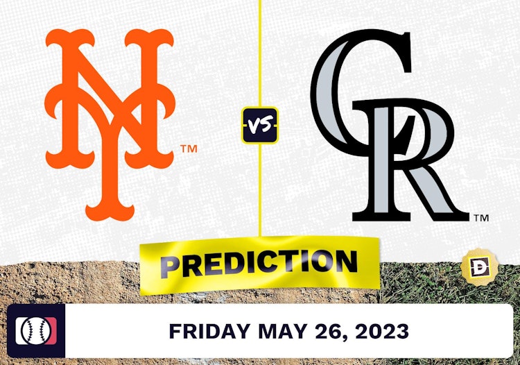Mets vs. Rockies Prediction for MLB Friday [5/26/2023]