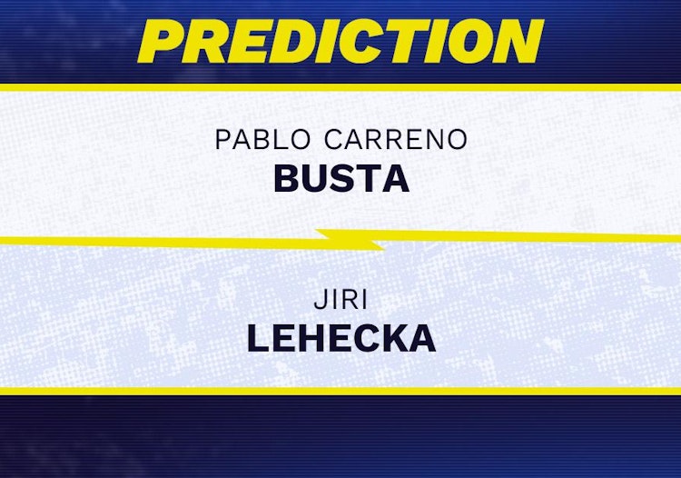 Pablo Carreno Busta vs Jiri Lehecka Tennis Prediction.