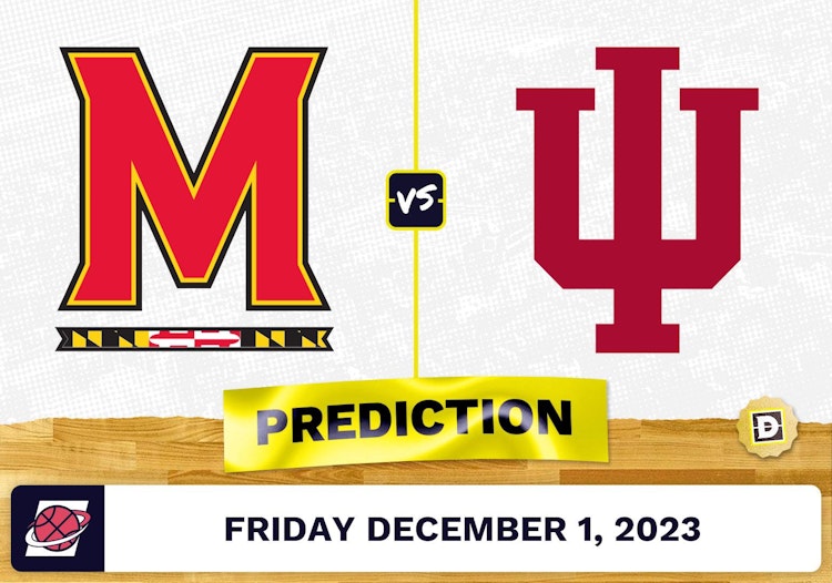 Maryland vs. Indiana Basketball Prediction - December 1, 2023