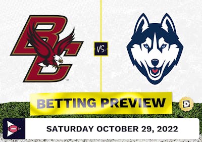 Boston College vs. Connecticut CFB Prediction and Odds - Oct 29, 2022