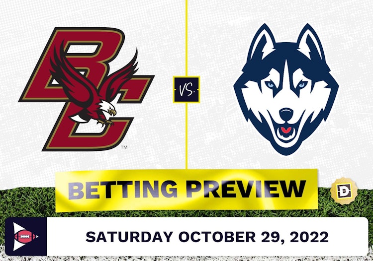 Boston College vs. Connecticut CFB Prediction and Odds - Oct 29, 2022