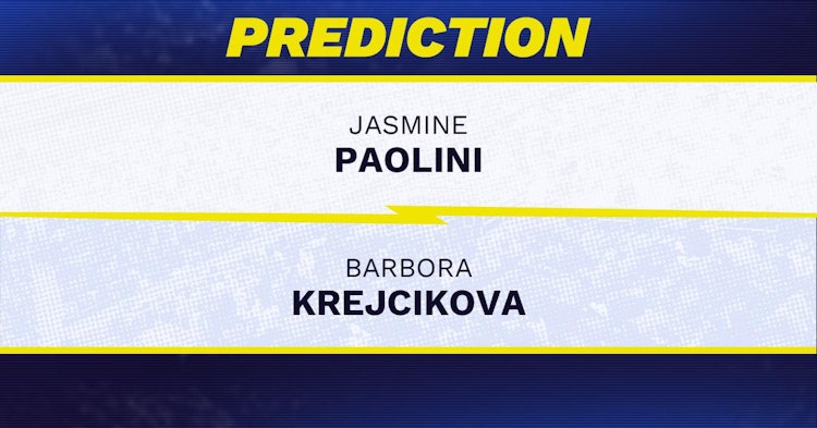 Jasmine Paolini vs Barbora Krejcikova Tennis Prediction.