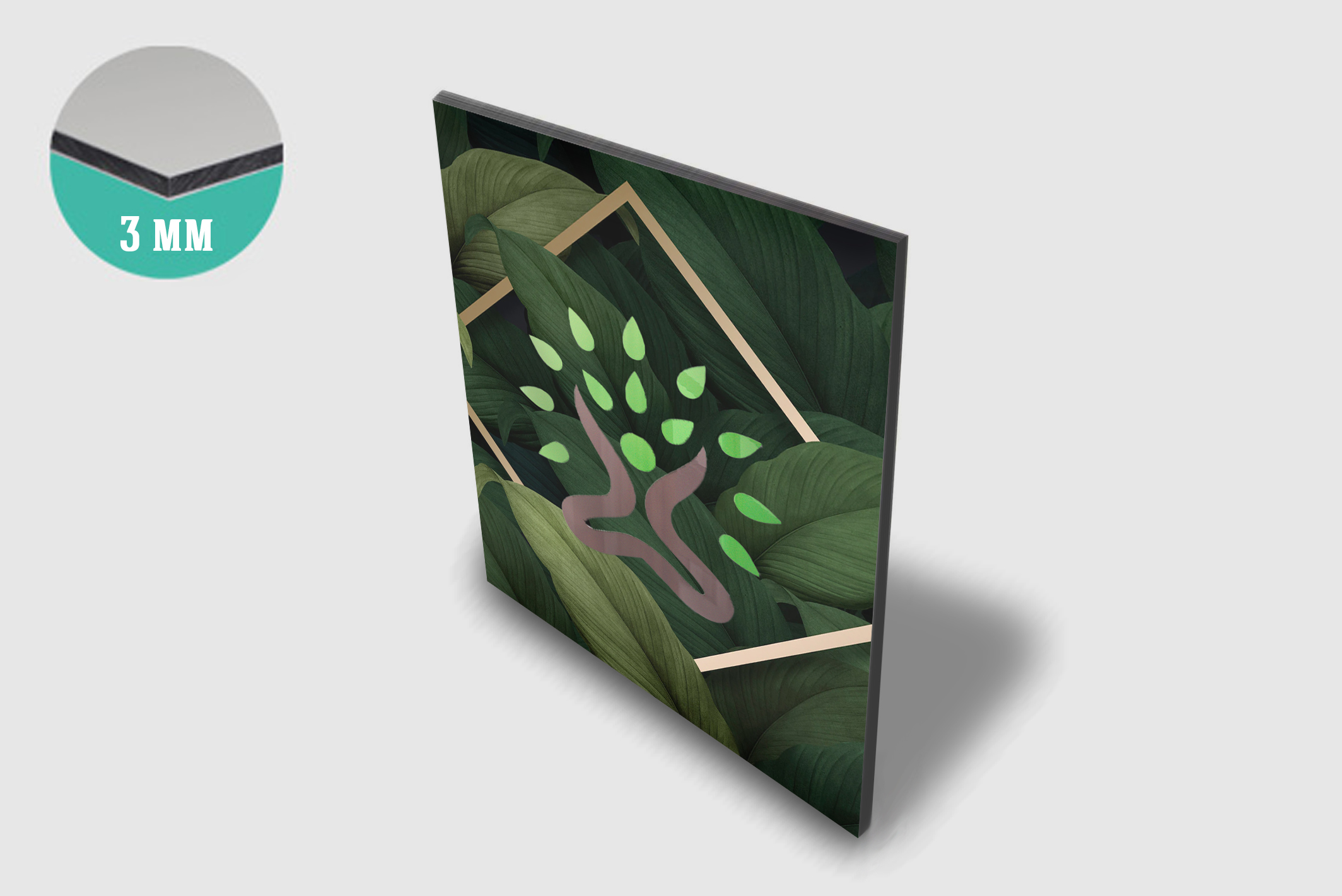 Impression professionnelle sur Alu Dibond pour enseignes et panneaux publicitaires