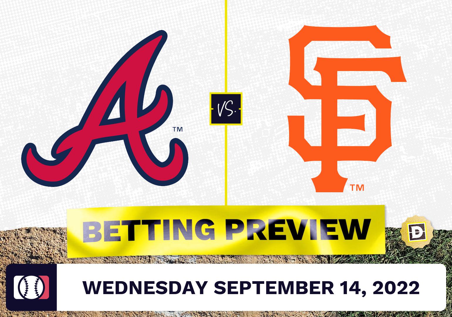 Braves vs. Giants Prediction and Odds - Sep 14, 2022
