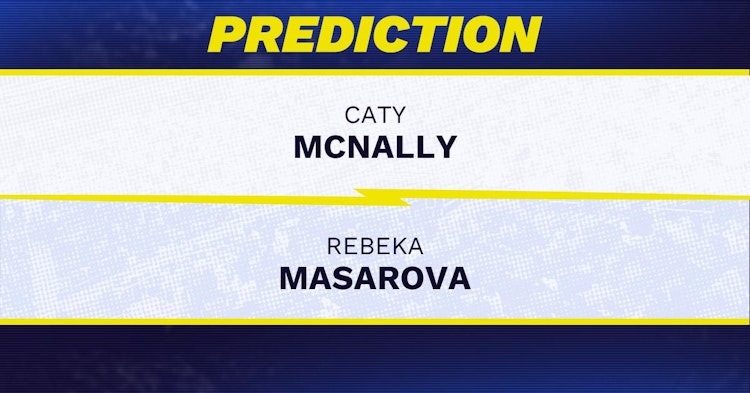 Caty McNally vs Rebeka Masarova Tennis Prediction.