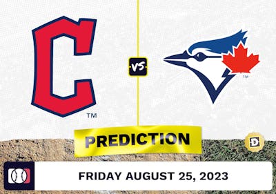 Guardians vs. Blue Jays Prediction for MLB Friday [8/25/2023]